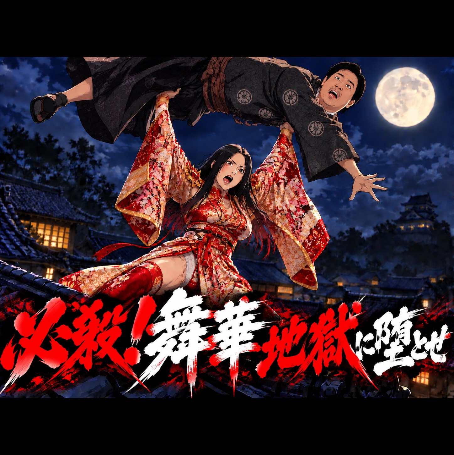 必殺！舞華 地獄に堕とせ artwork