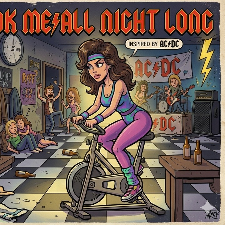 Всю бавились ми ніч (hard rock) artwork