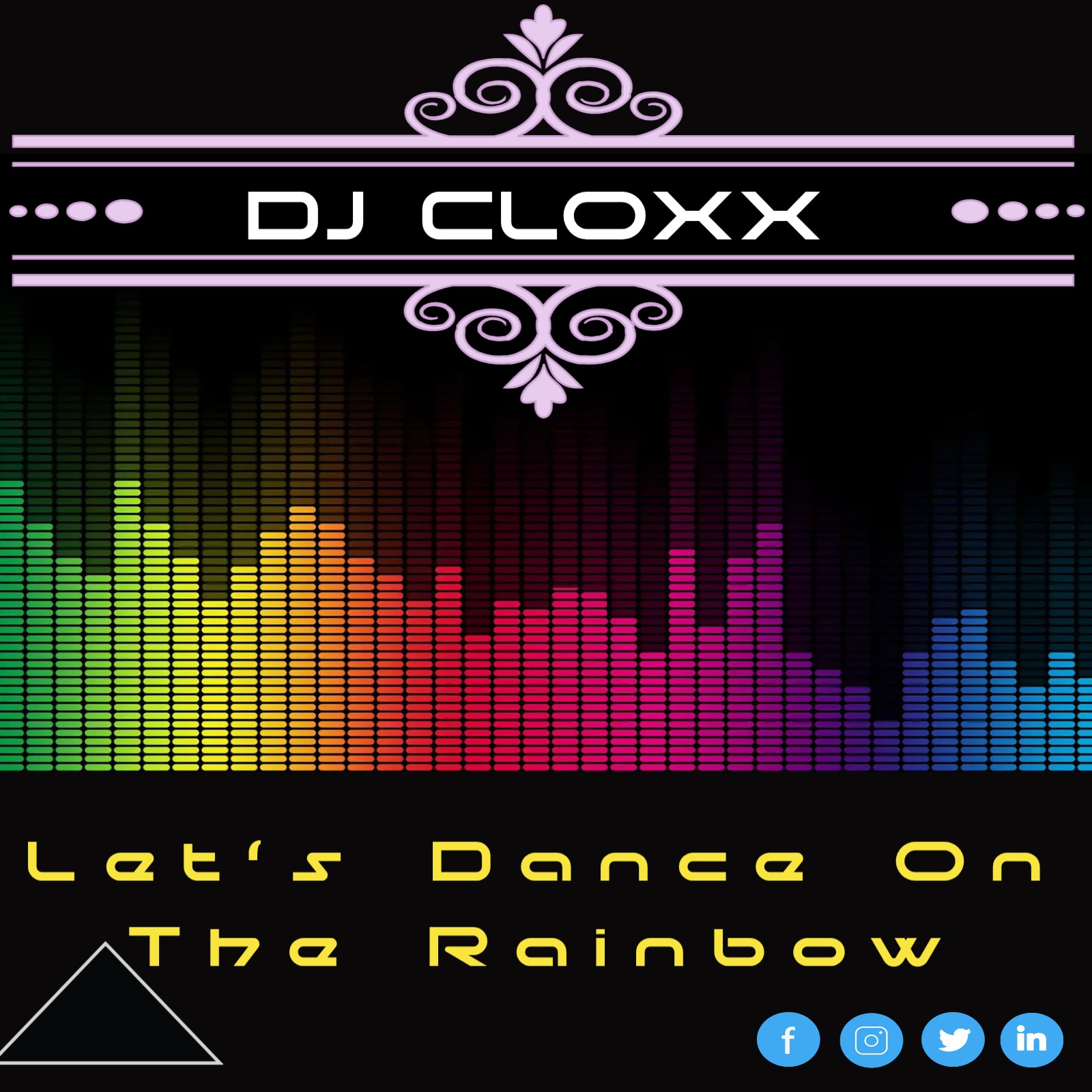 Let's dance on the rainbow. artwork