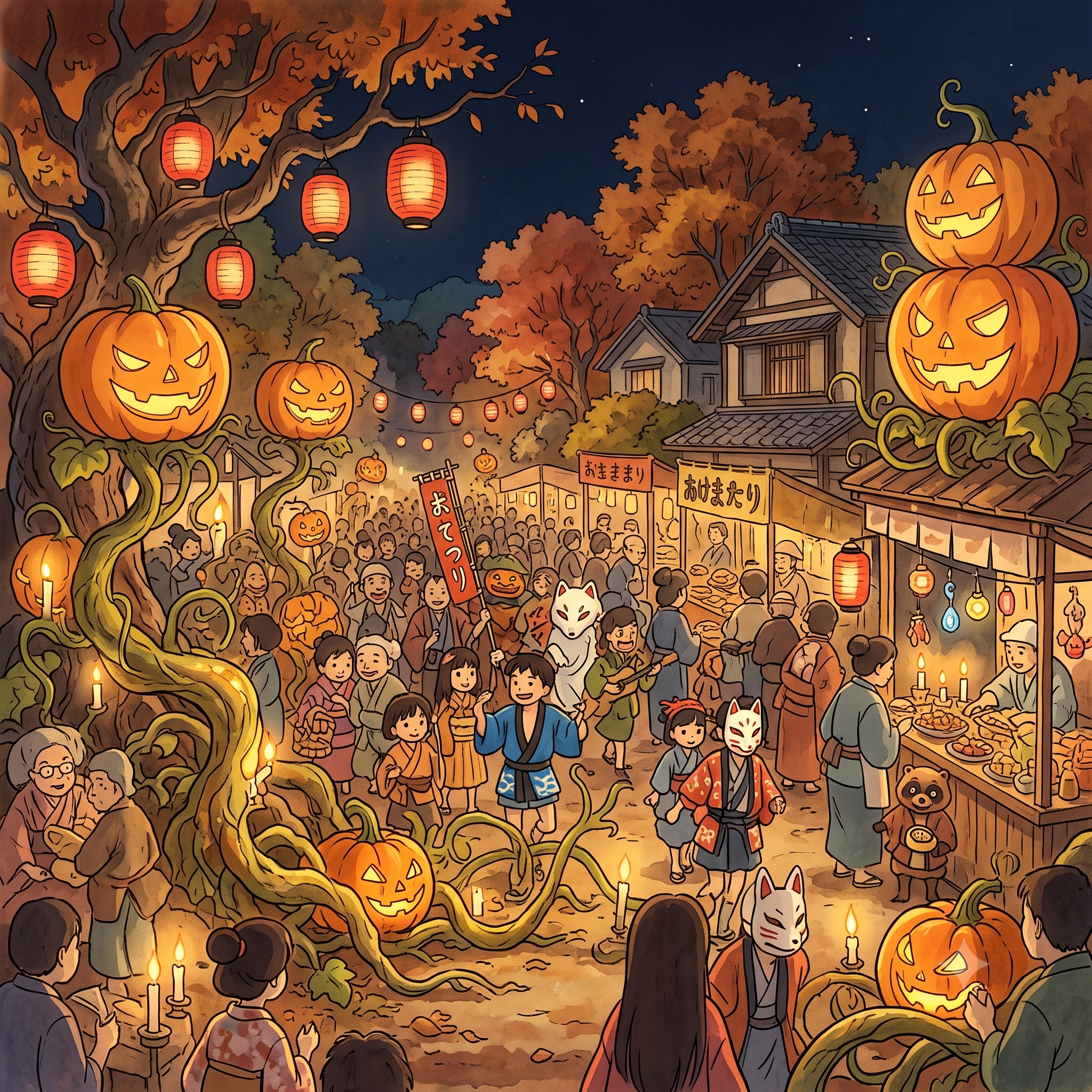 (紳士向け)ハロハロウィンウィン [Denpa Folklore Carnival Rave Ver.] artwork