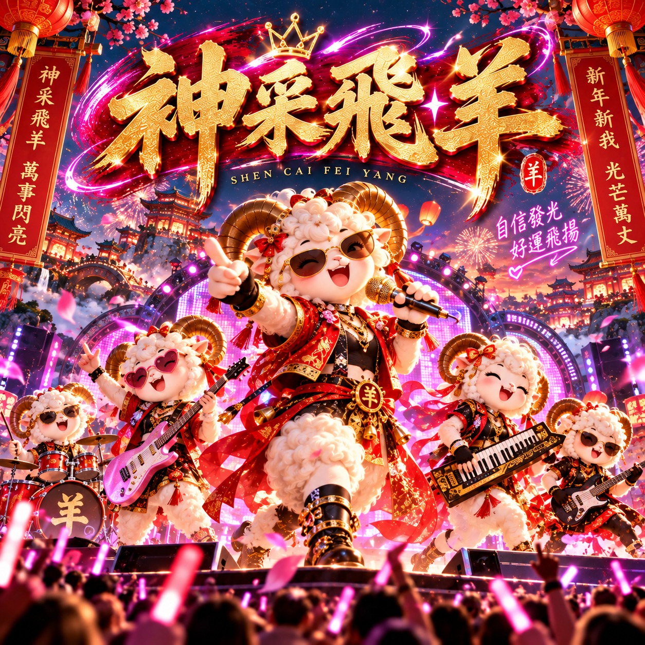 神采飛羊 artwork