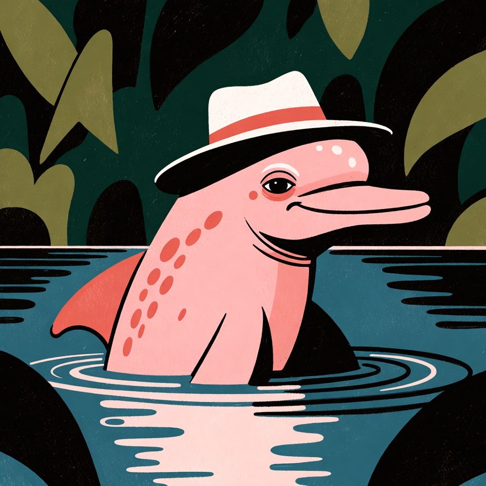 o boto do chapéu artwork