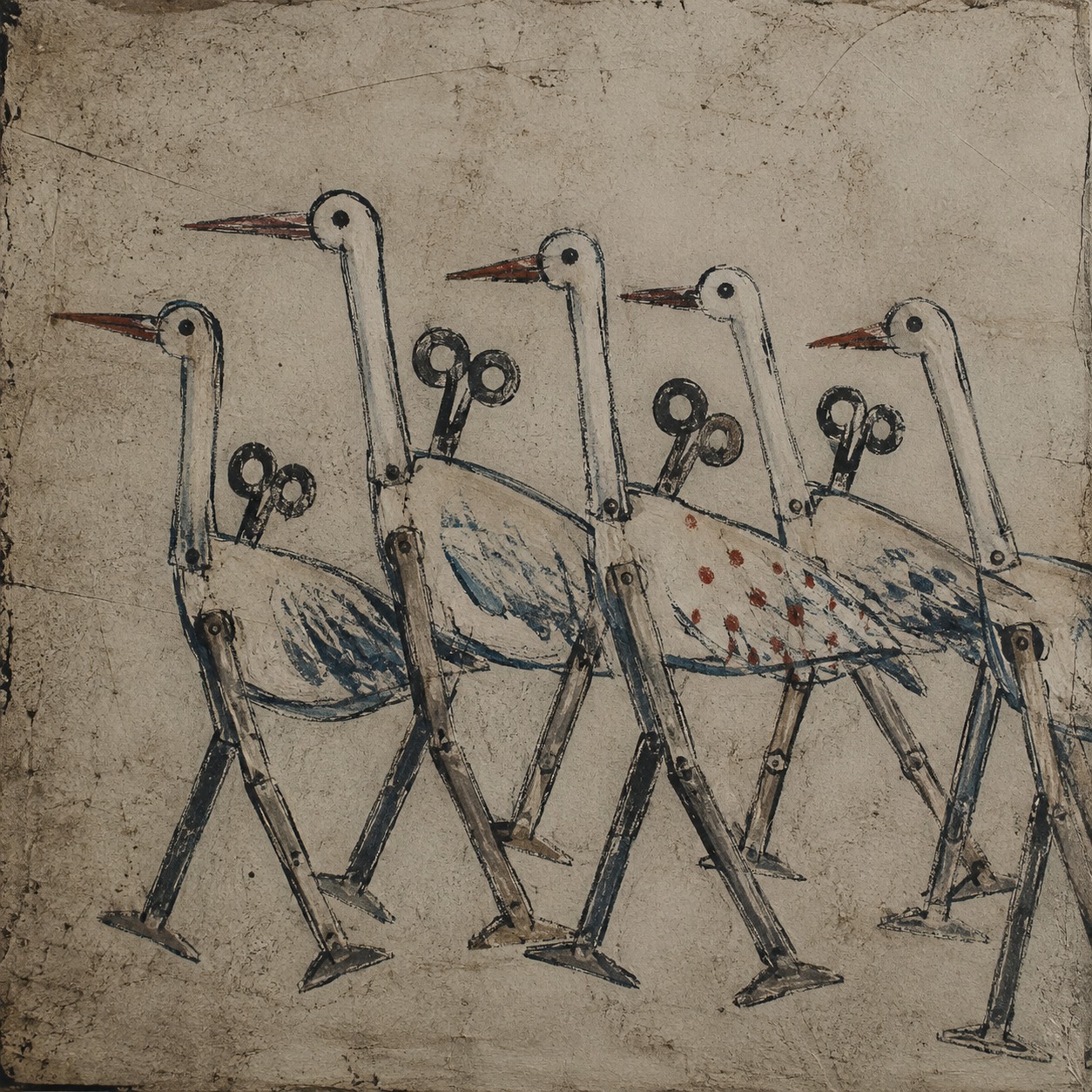 Заводные журавли artwork