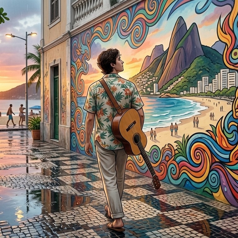 There are no limits. English Bossa Nova + artwork
