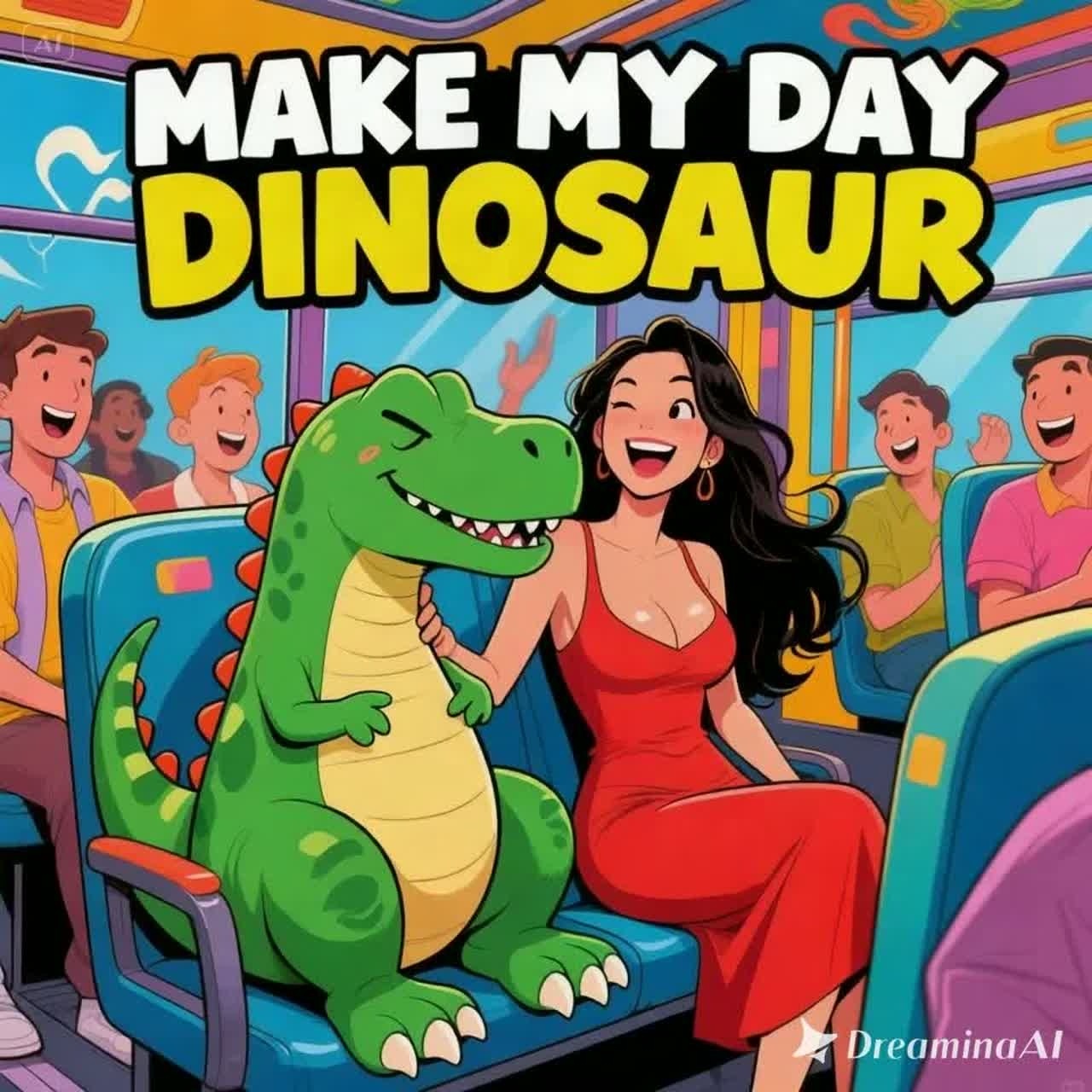Image for #MakeMyDayDinosaur #MakeHisDay REMIX 