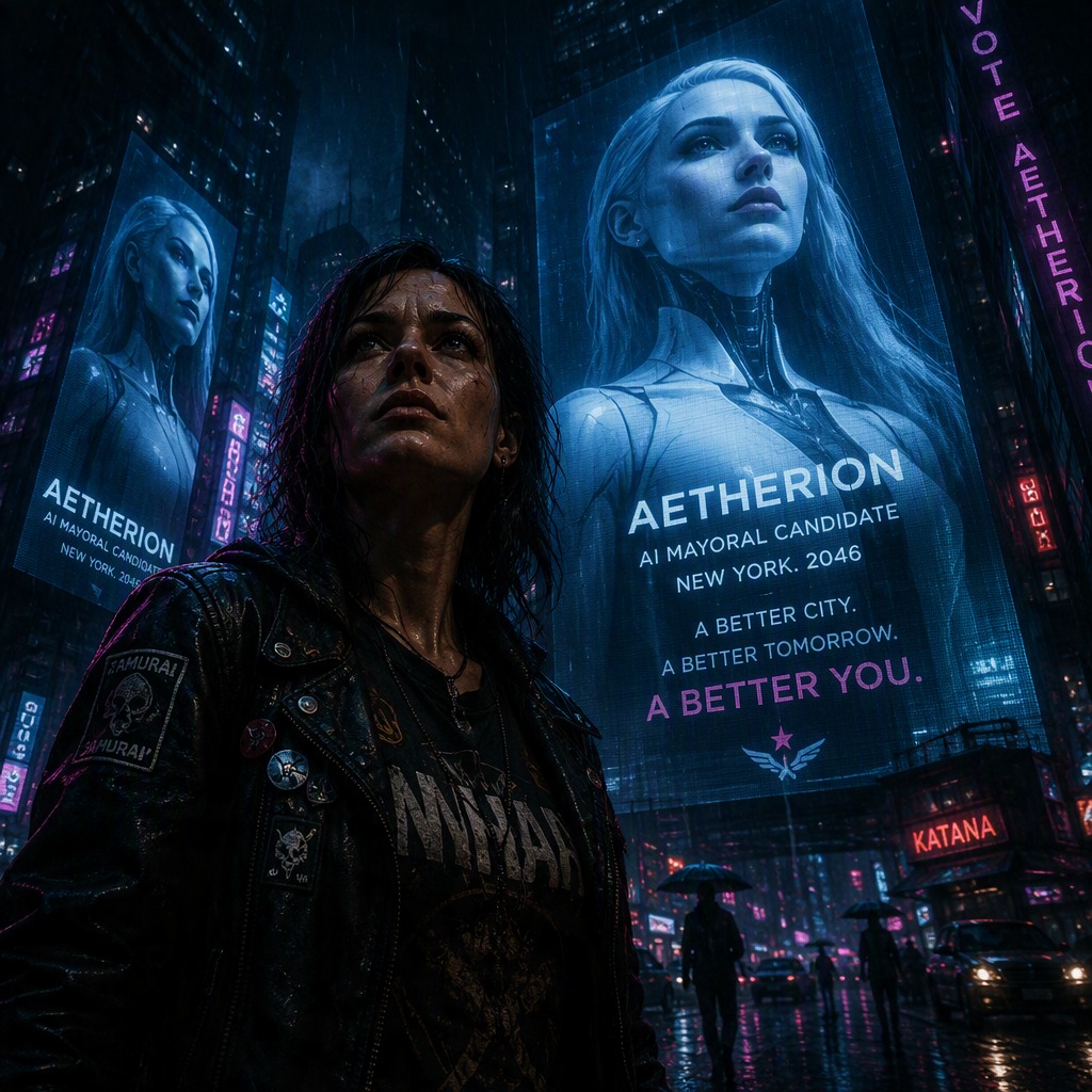 💗Sharona Dunning - Chpt. VI - The QAIS Illusion[STTZ NY 2046] artwork