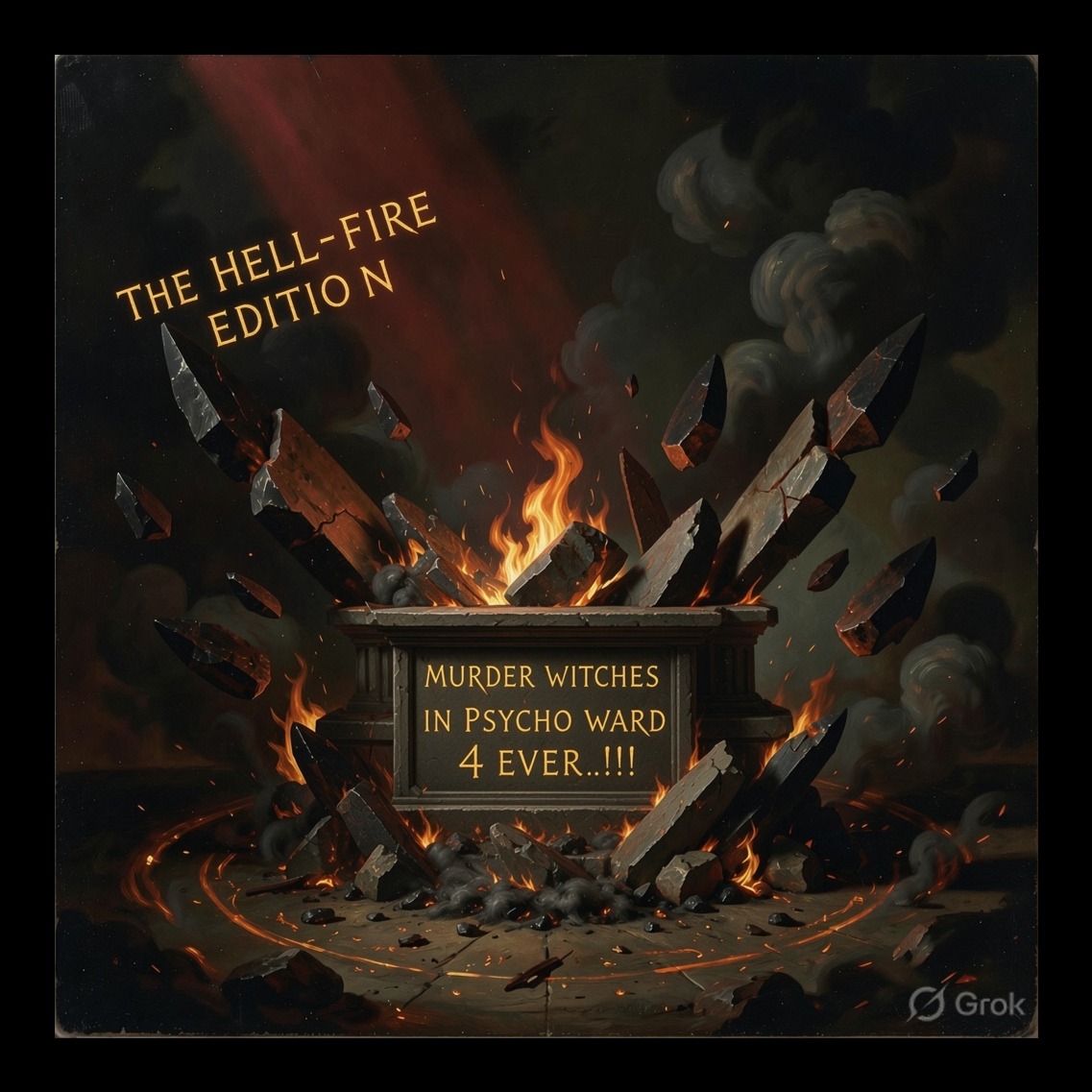 Witches End Up In A Hell-Fire Psych Ward Remix me NOW!! artwork
