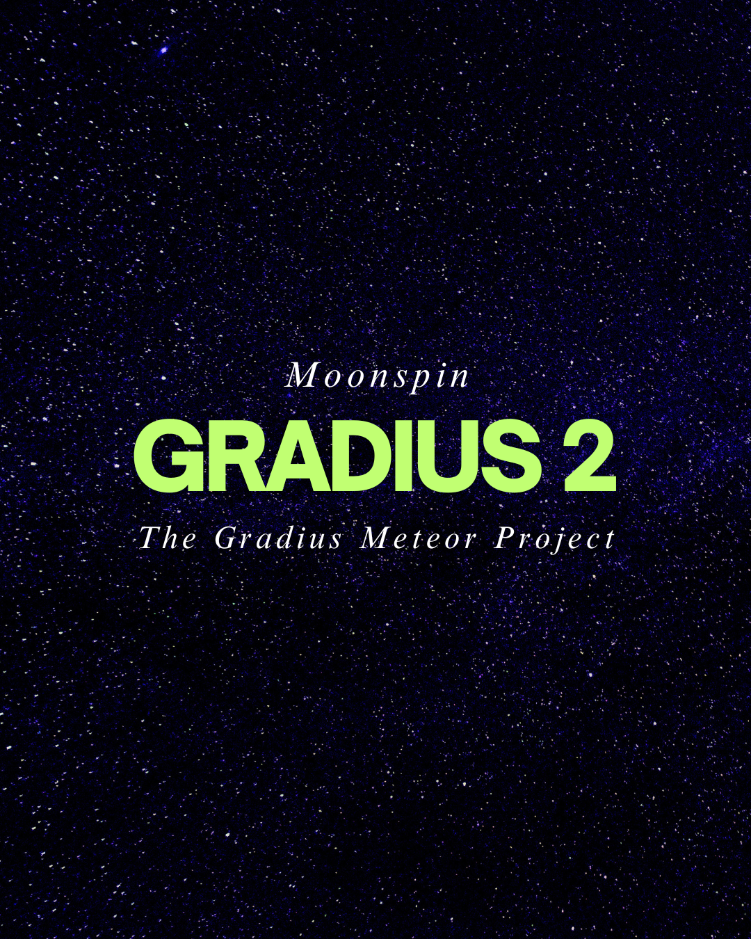 Moonspin (Large Mothership Venom Theme) - The Gradius 2 Meteor Project artwork