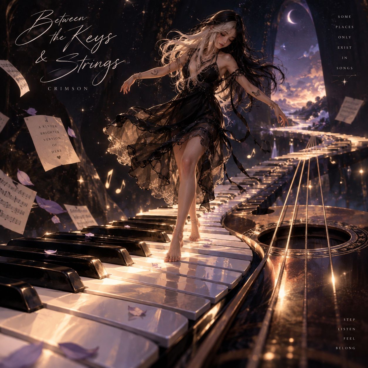 Soft Water electric sitar (Remix) Between the Keys and the Strings artwork