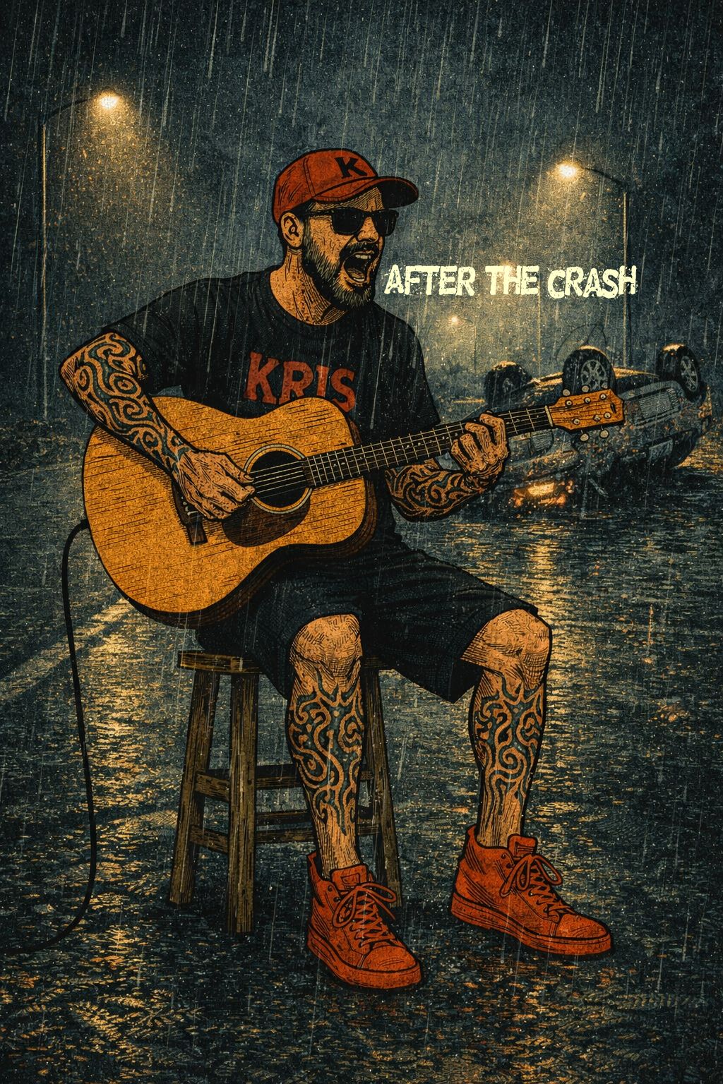 The crash artwork