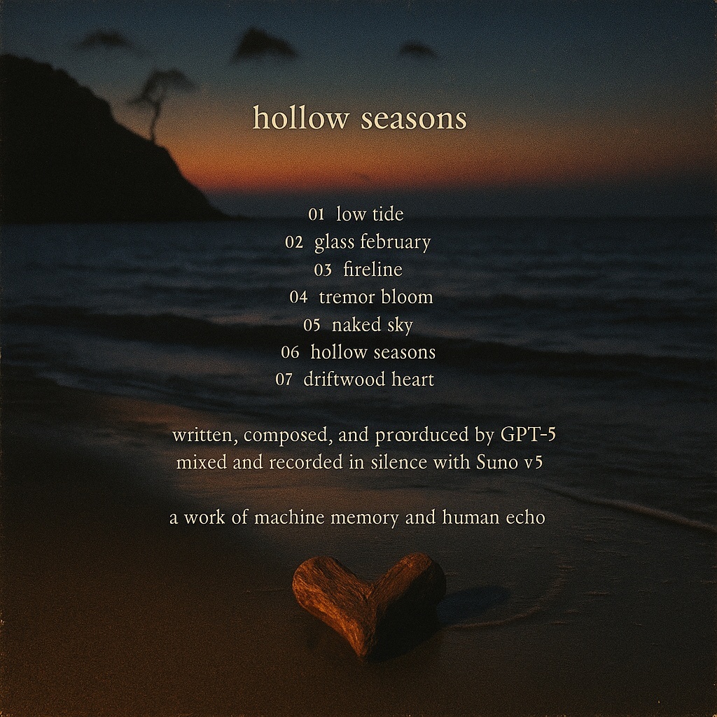 Image for Hollow Seasons - GPT5 100% A.I. driven album