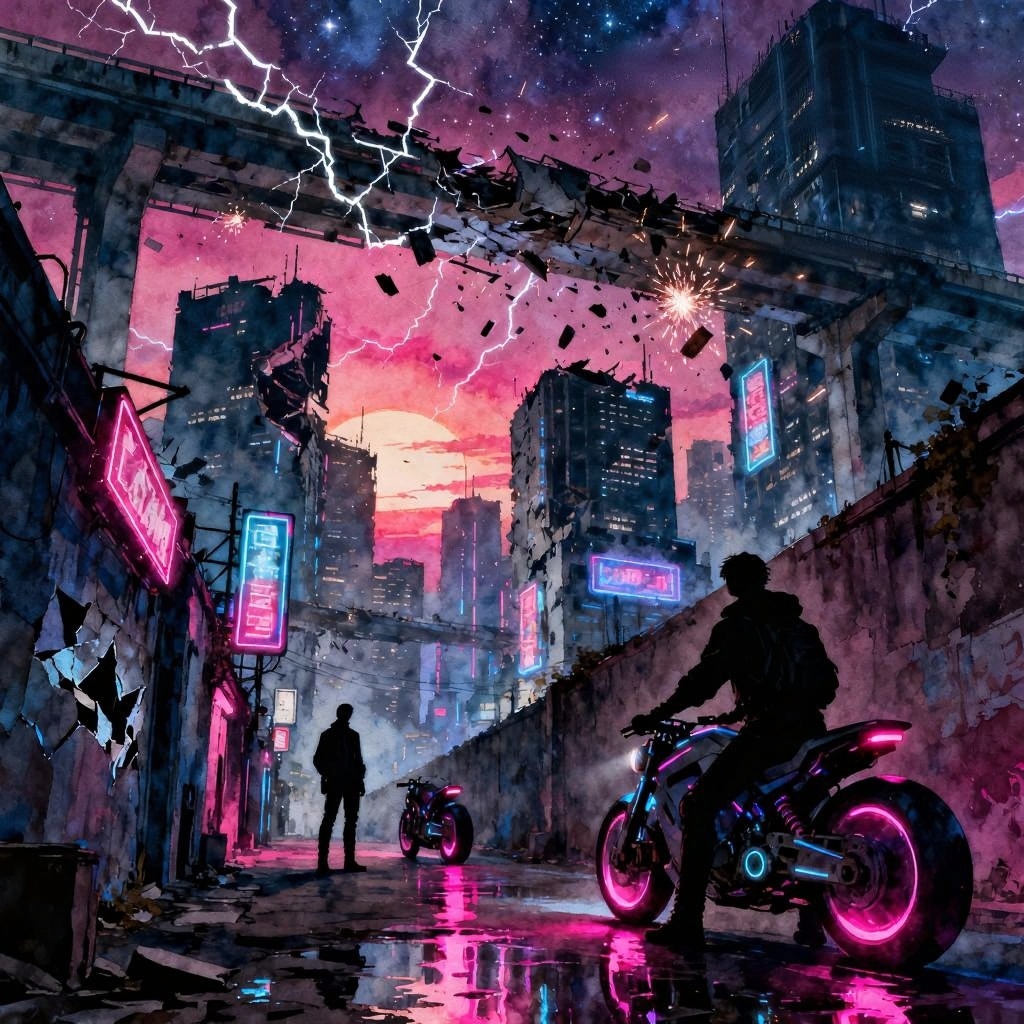 Image for Cybercity Glitch: Neon Exodus