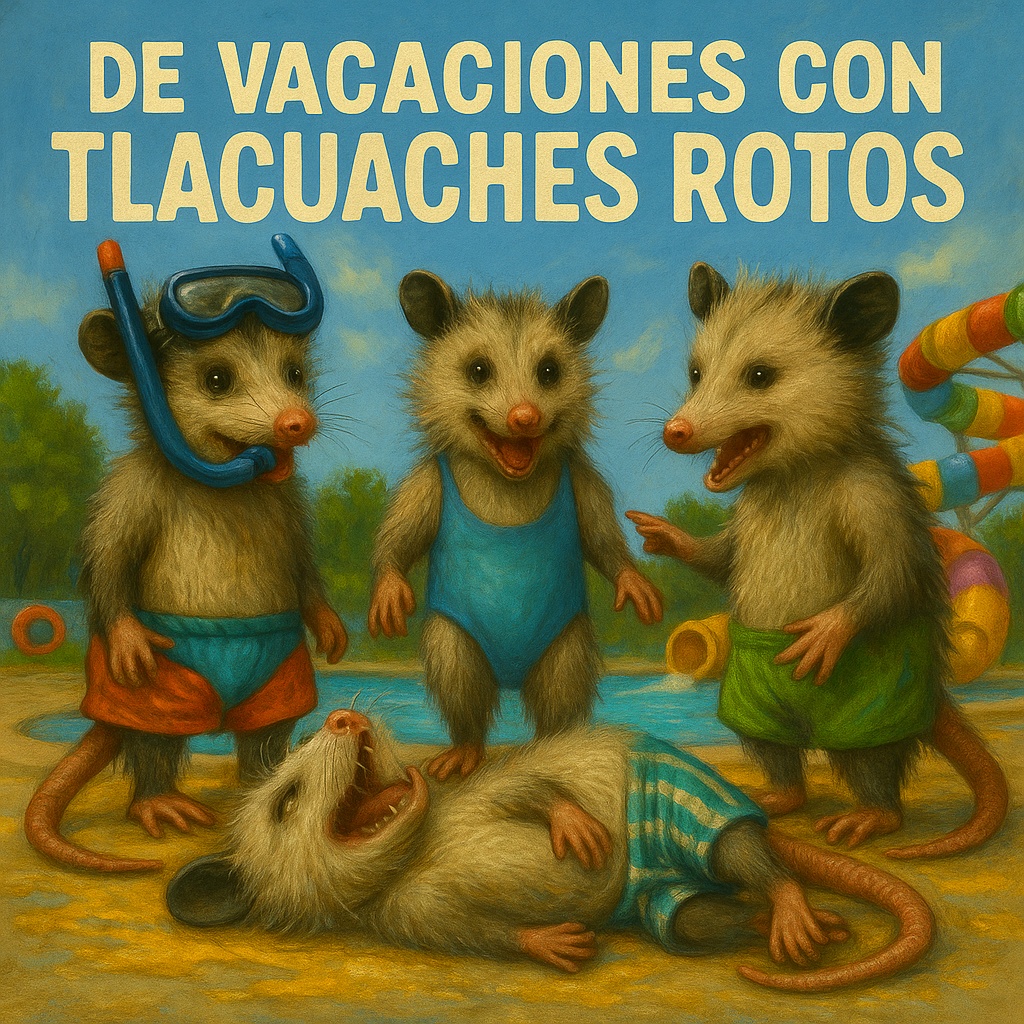 Image for De vacaciones con tlacuaches rotos