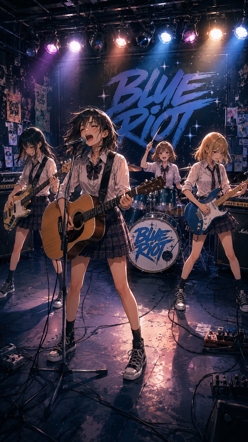青春ラプソディ / Blue Riot artwork