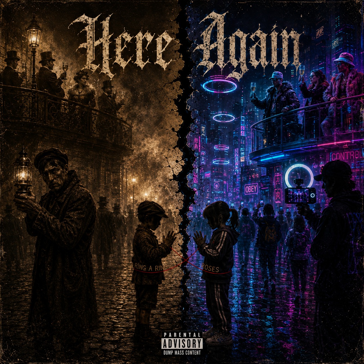 Here again (1910 meets 2026) artwork