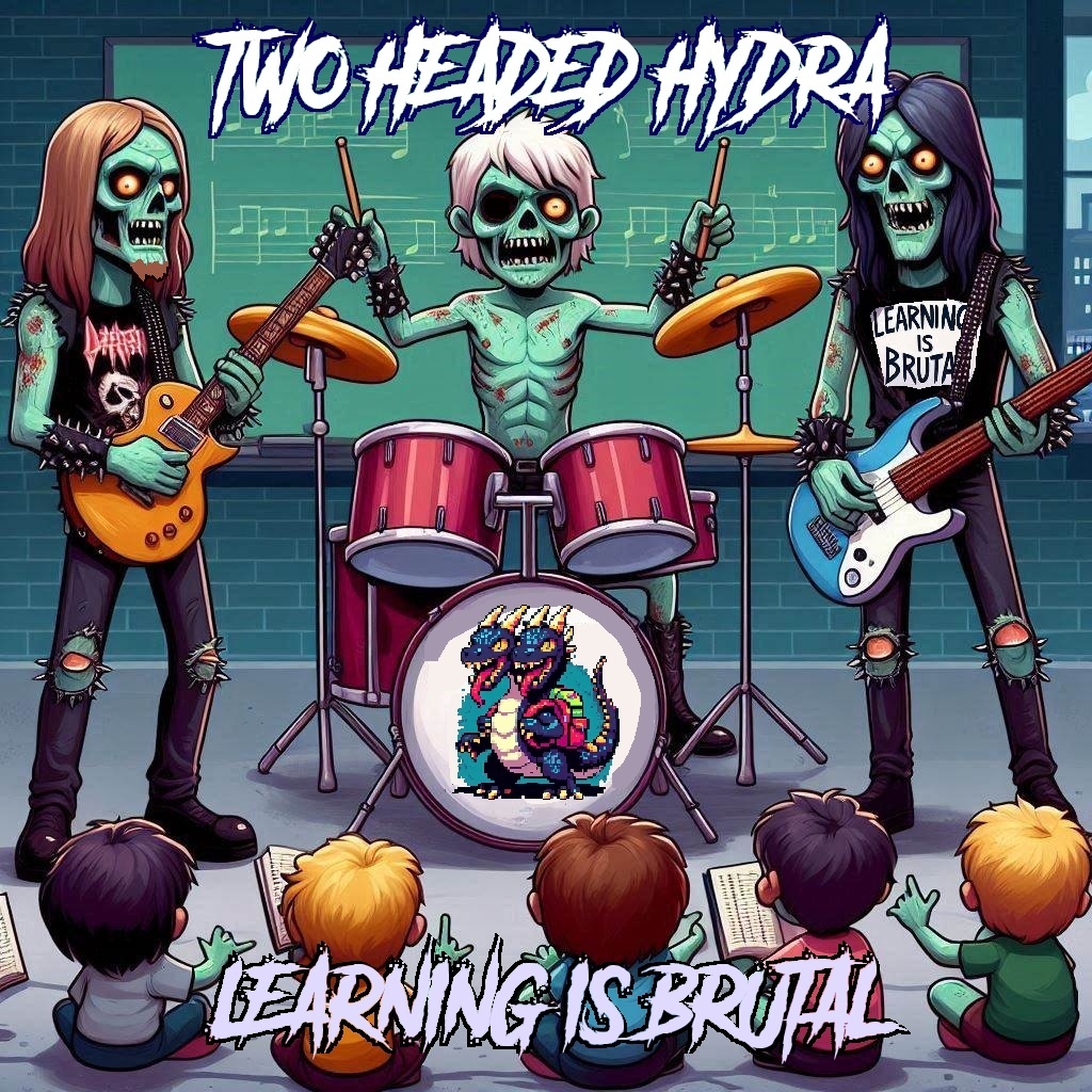 Image for TWO HEADED HYDRA - LEARNING IS BRUTAL