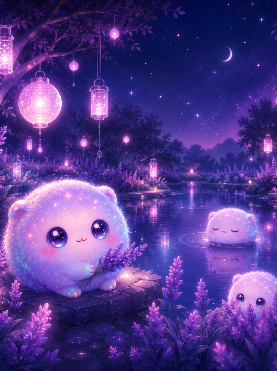 Lavender Midnight (Glowpuff Garden OST) artwork