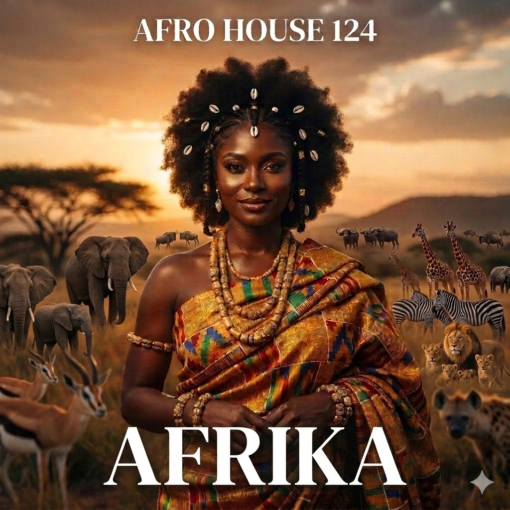 AFRIKA | Afro House | (124 BPM Groove Instrumental) artwork