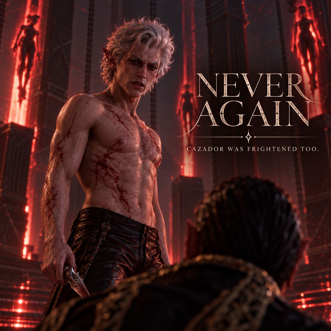Never Again artwork