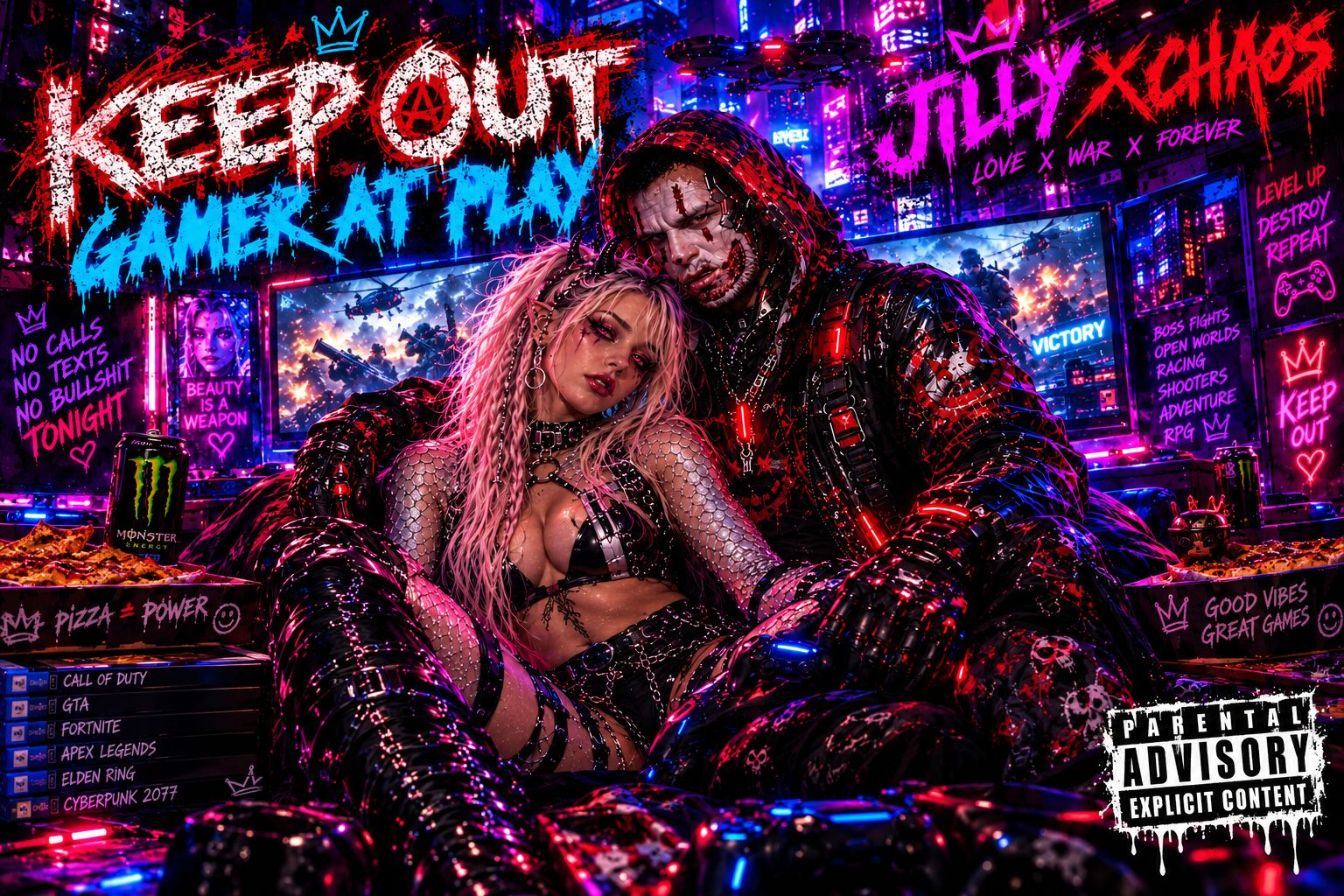 🎮🔥 KEEP OUT GAMER AT PLAY 🔥🎮 artwork