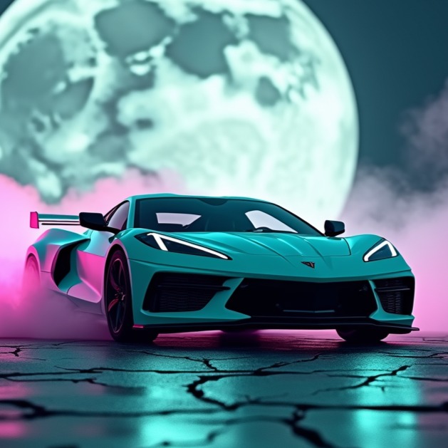 Corvette C7 ZR1 artwork