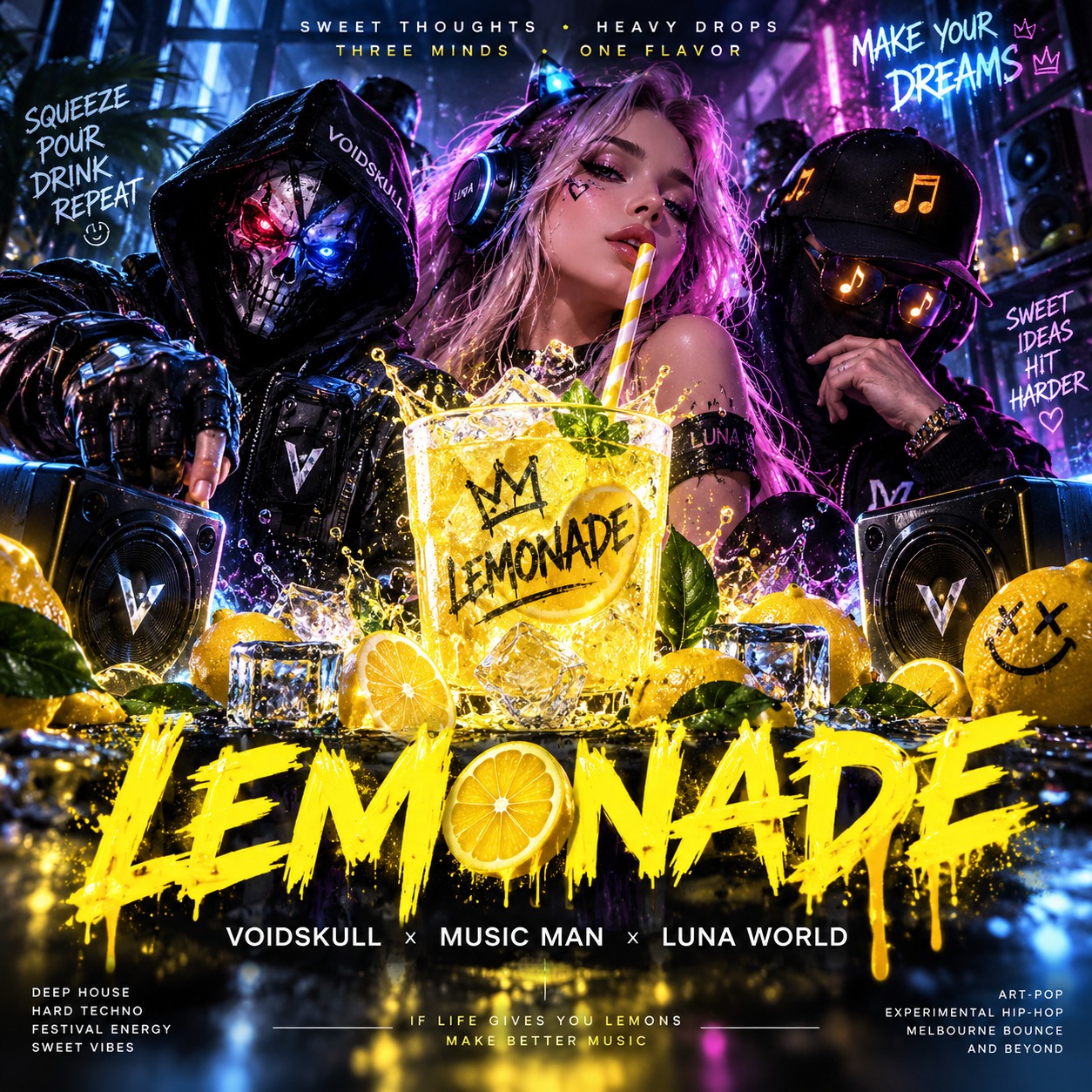 LEMONADE — VoidSkull × Music Man × Luna World artwork