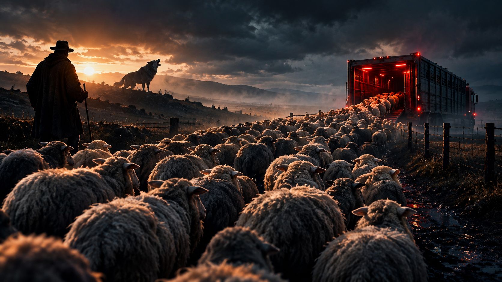Le Berger et Le Mouton artwork