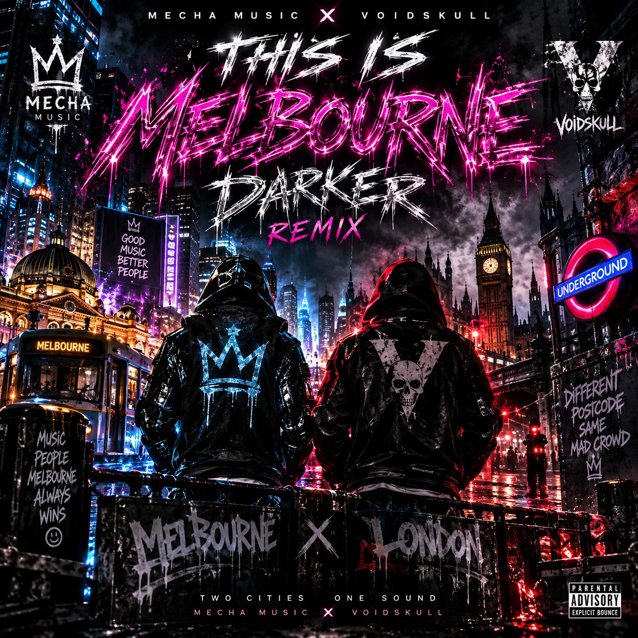 DARKER — Mecha X VoidSkull (VoidSkull Remix) 😈🔥 artwork
