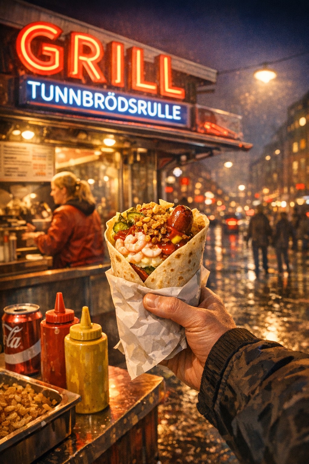 Man tackar inte nej till en tunnbrödsrulle