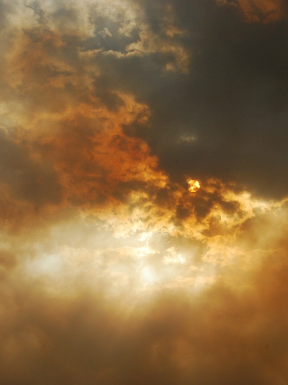 Ethereal Sun {copper clouds cover} artwork