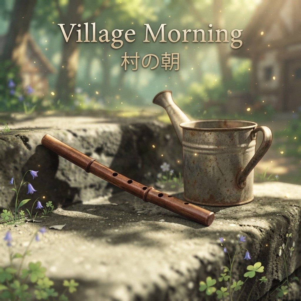 村の朝 ~ Village Morning artwork