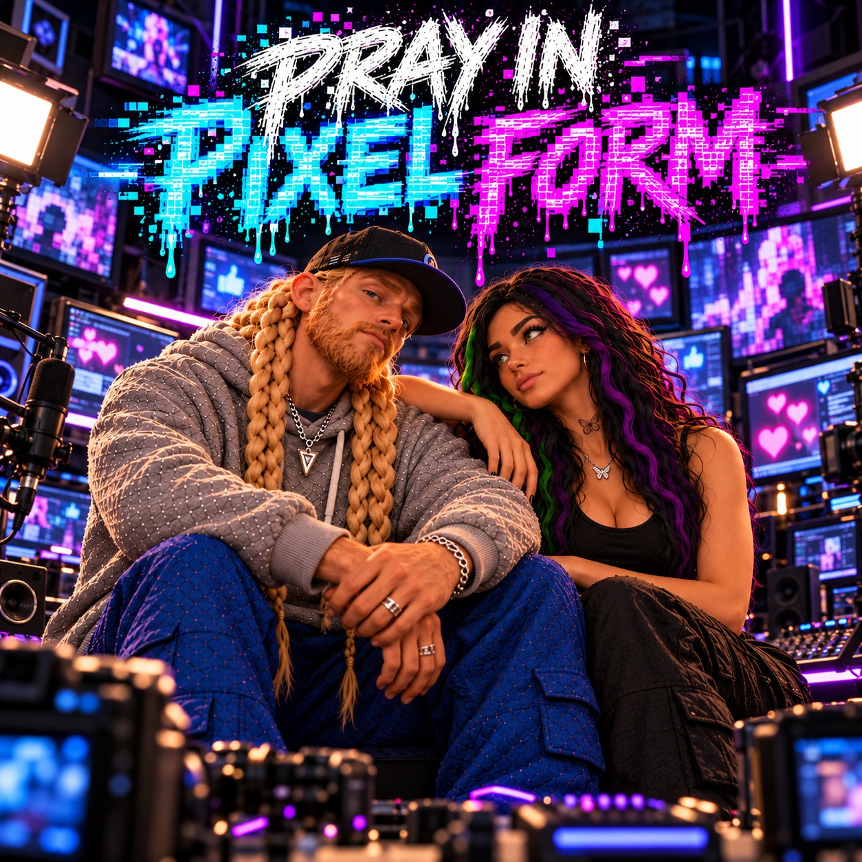 Pray in Pixel Form artwork
