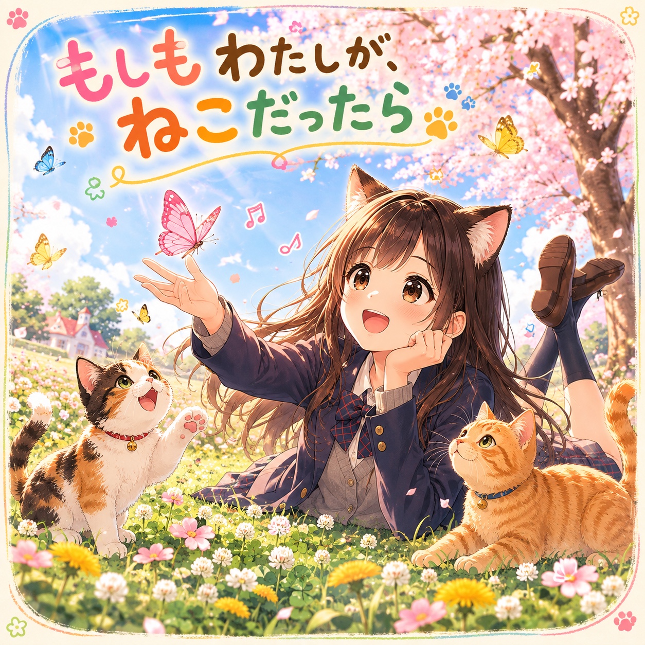もしもわたしが、ねこだったら artwork