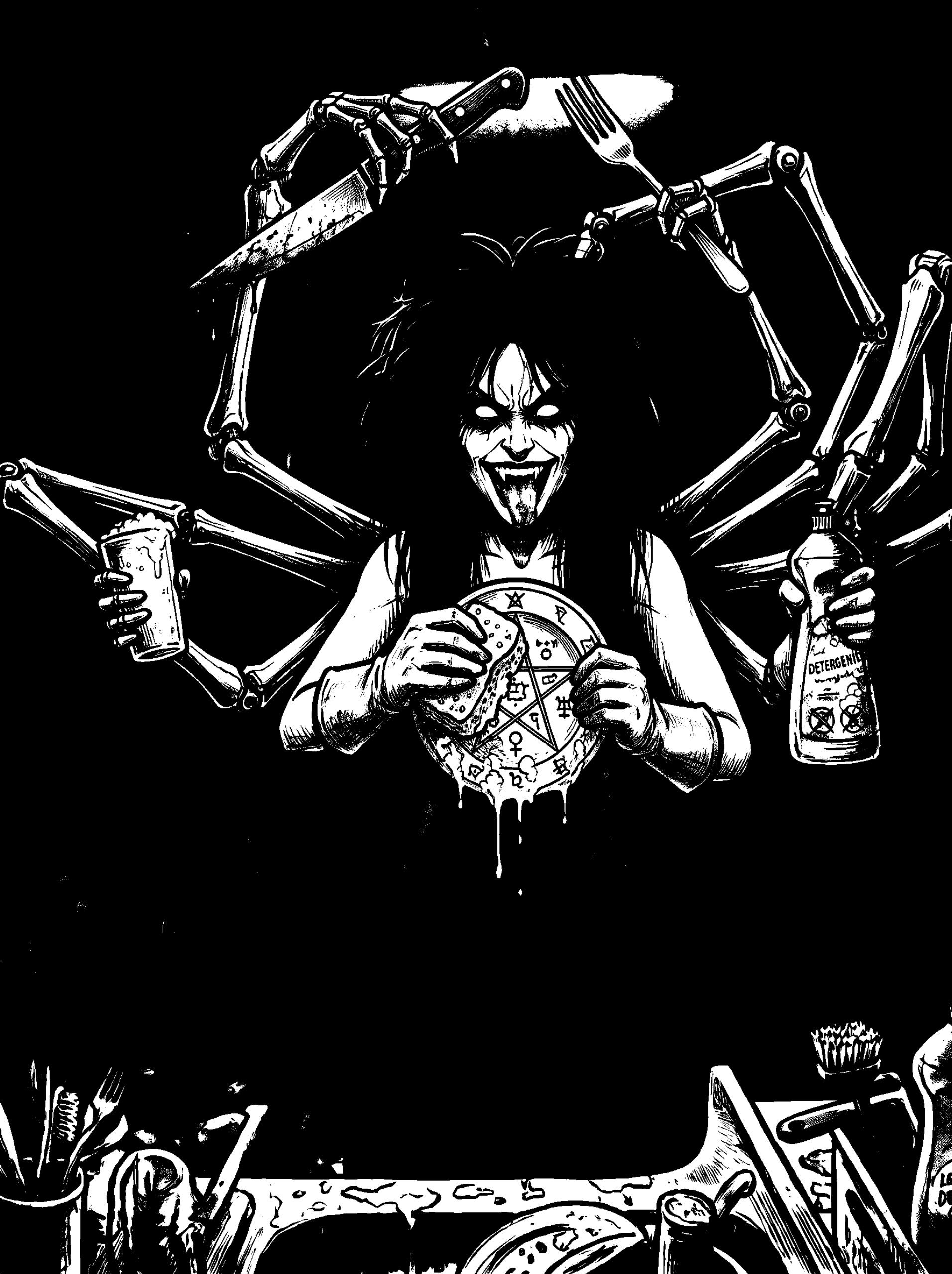 CREEPTAL - The Chaos is a Bless artwork