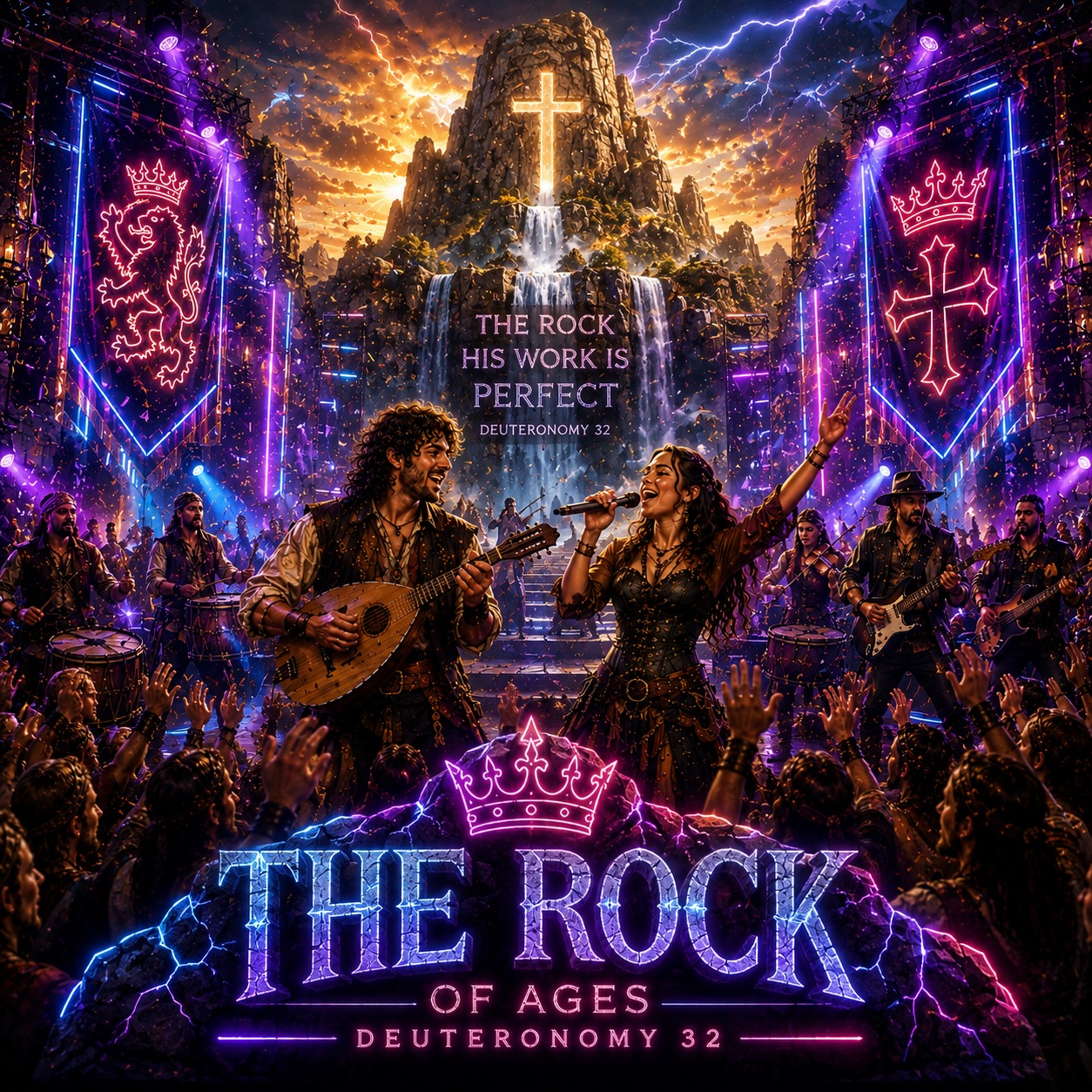 NEO - He is the Rock artwork