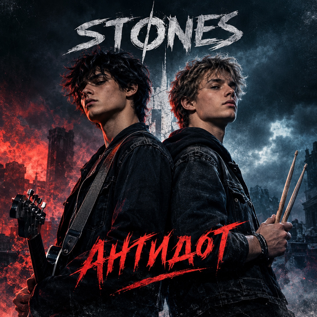 STONES — «АНТИДОТ» | THE CRUSHER STONE LABEL artwork