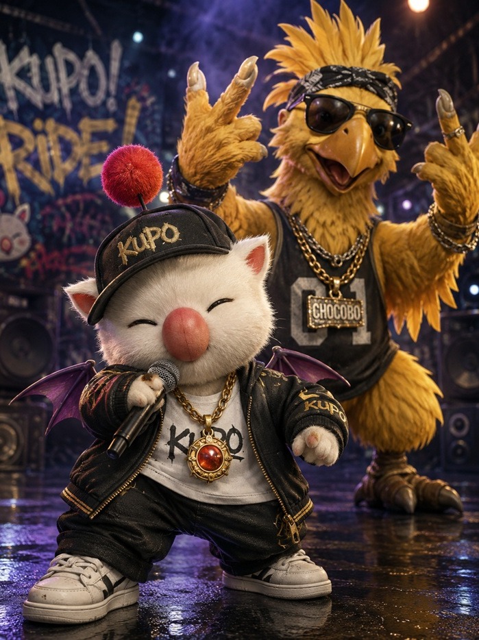 Kupo Ride the Chocobo artwork