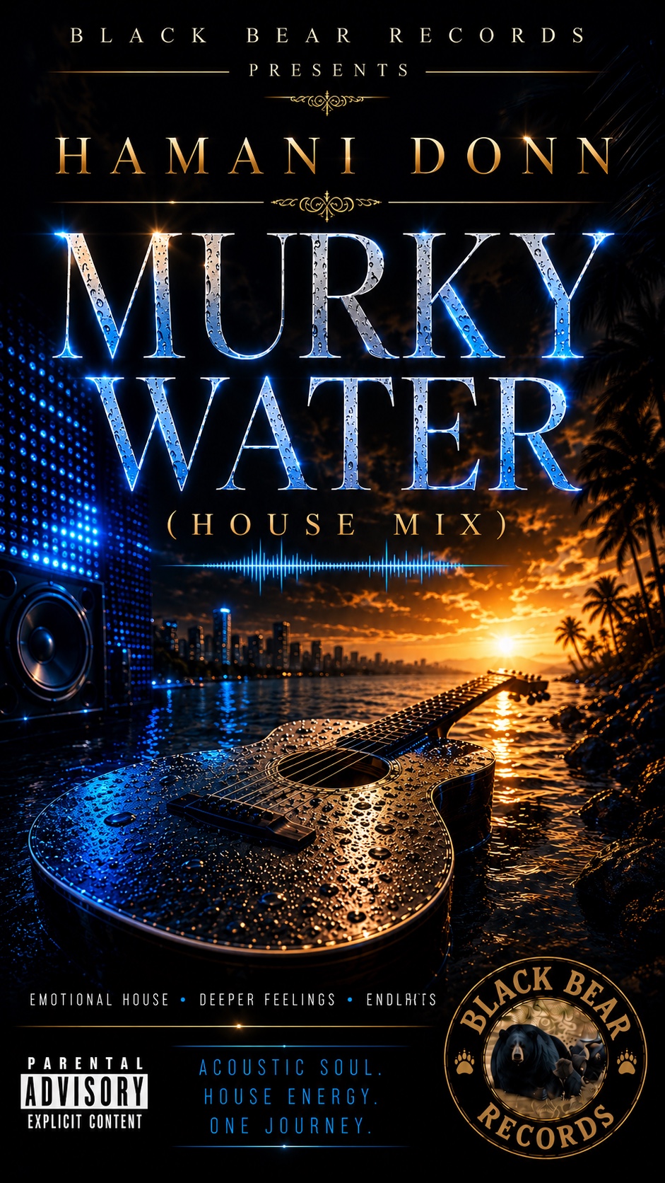 HAMANI DONN - MURKY WATER - HOUSE REMIX artwork
