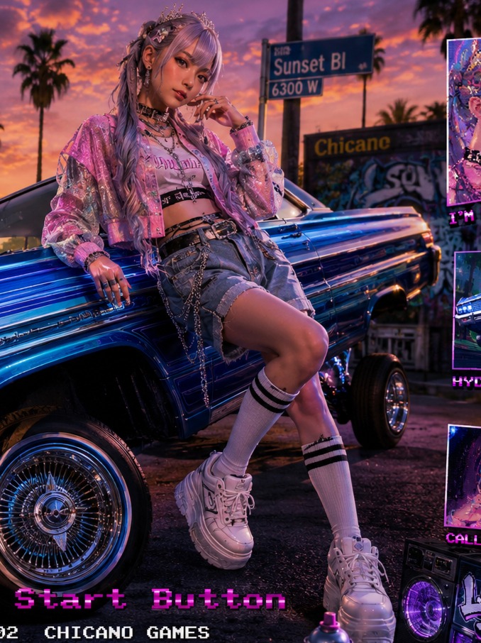 「LOWRIDER☆Boy Princess」 artwork