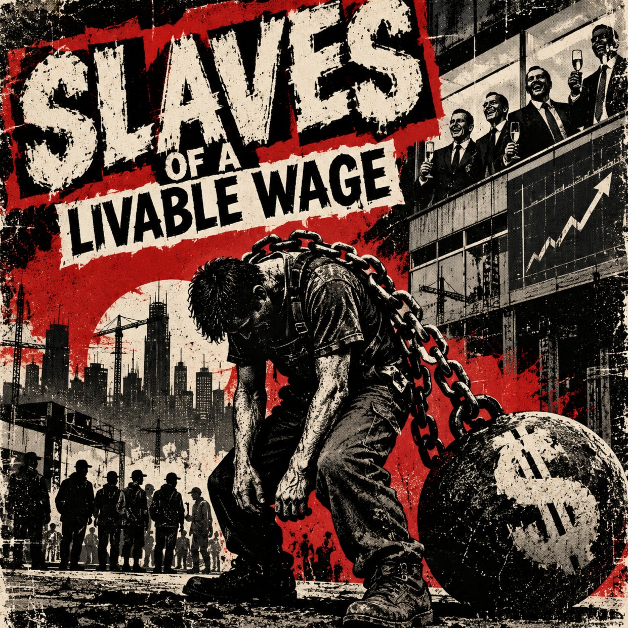 Slaves (of a livable wage) artwork