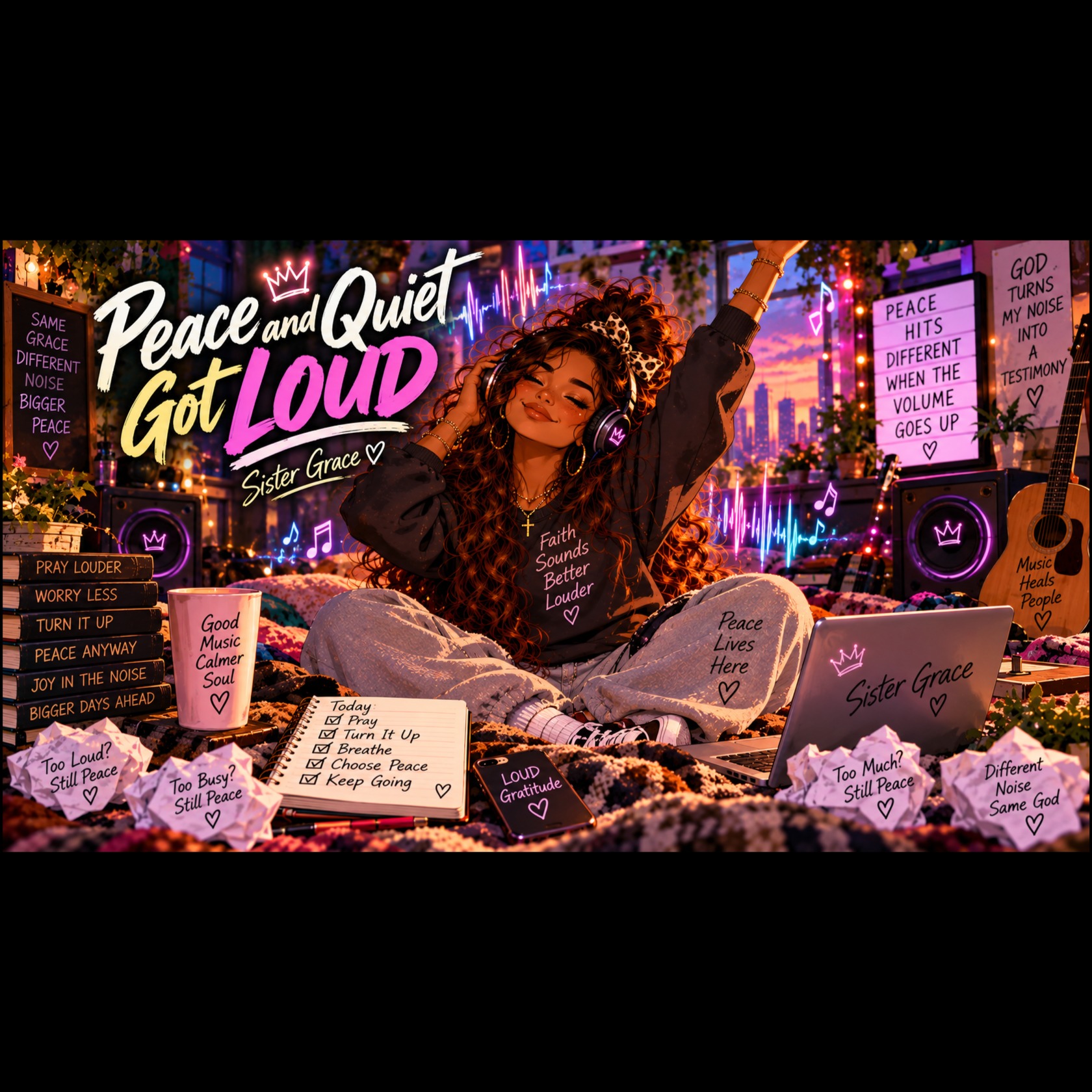 PEACE AND QUIET GOT LOUD artwork