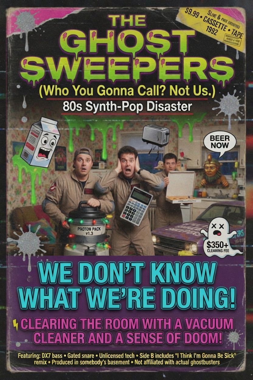 The Ghost Sweepers artwork
