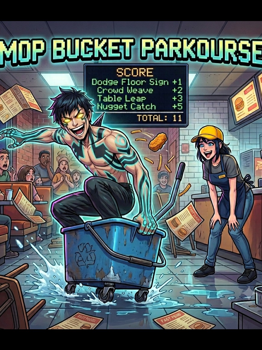 Mop Bucket Parkourse!! artwork