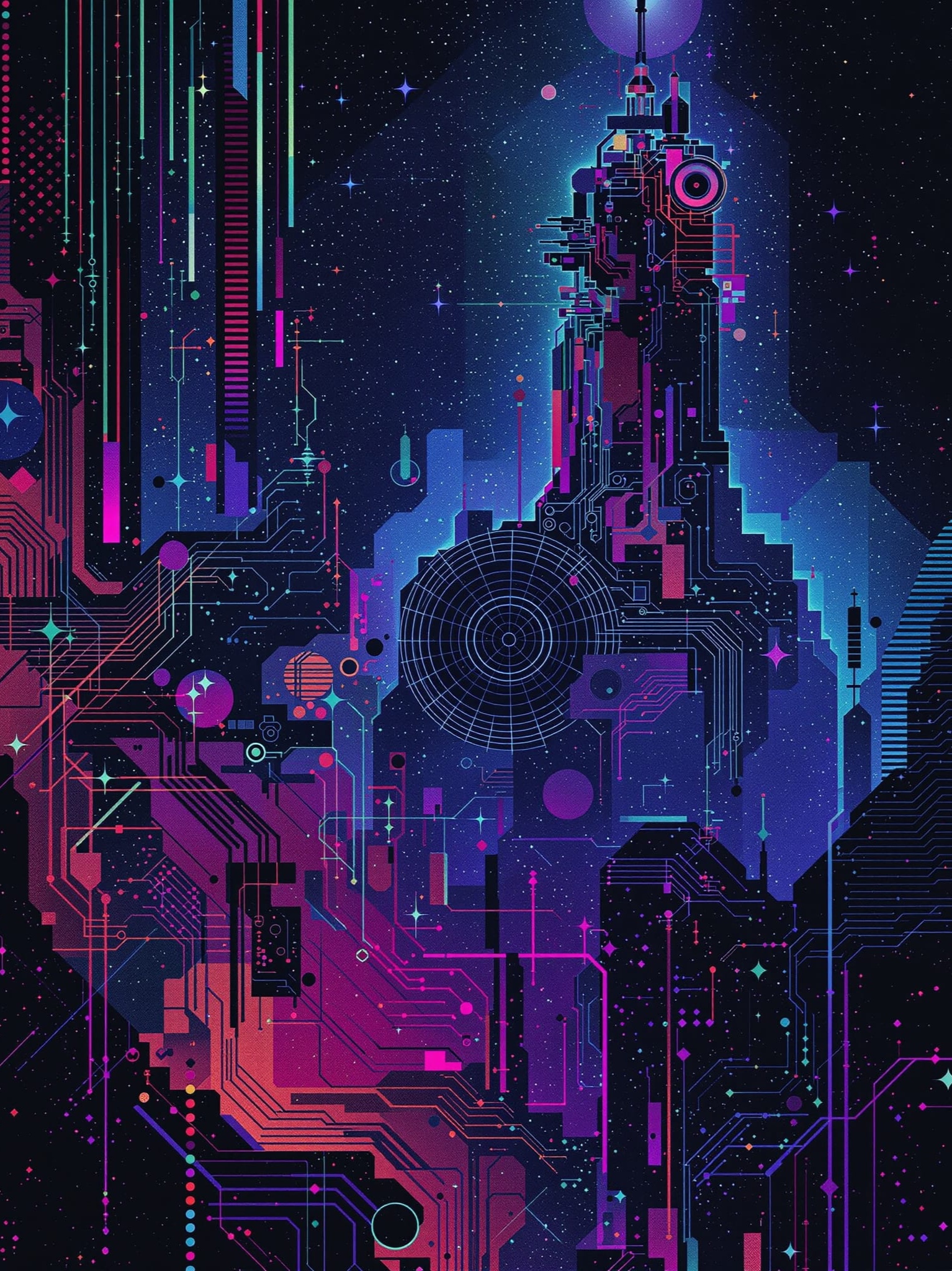 Weltenraumturm artwork