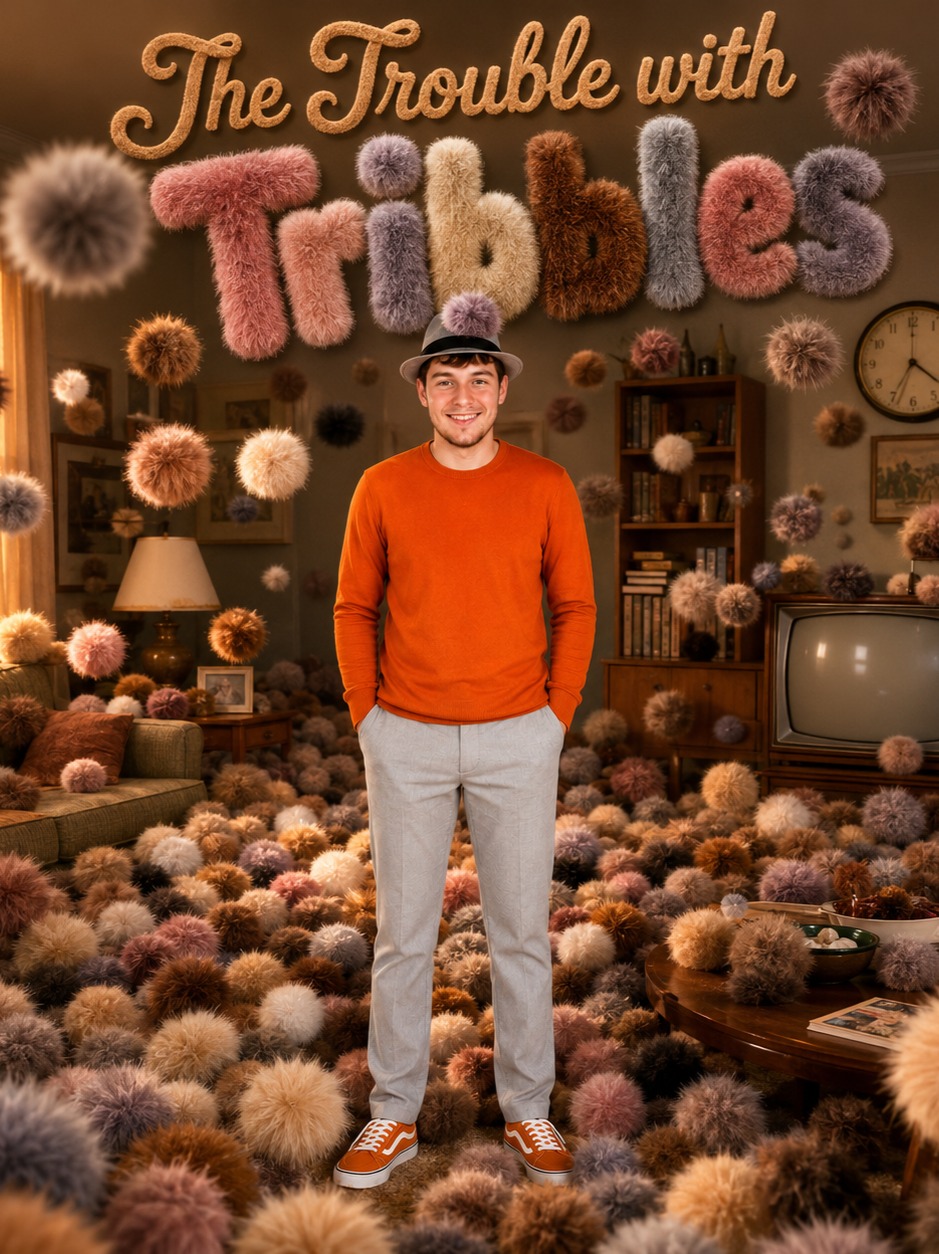 The Trouble With Tribbles artwork