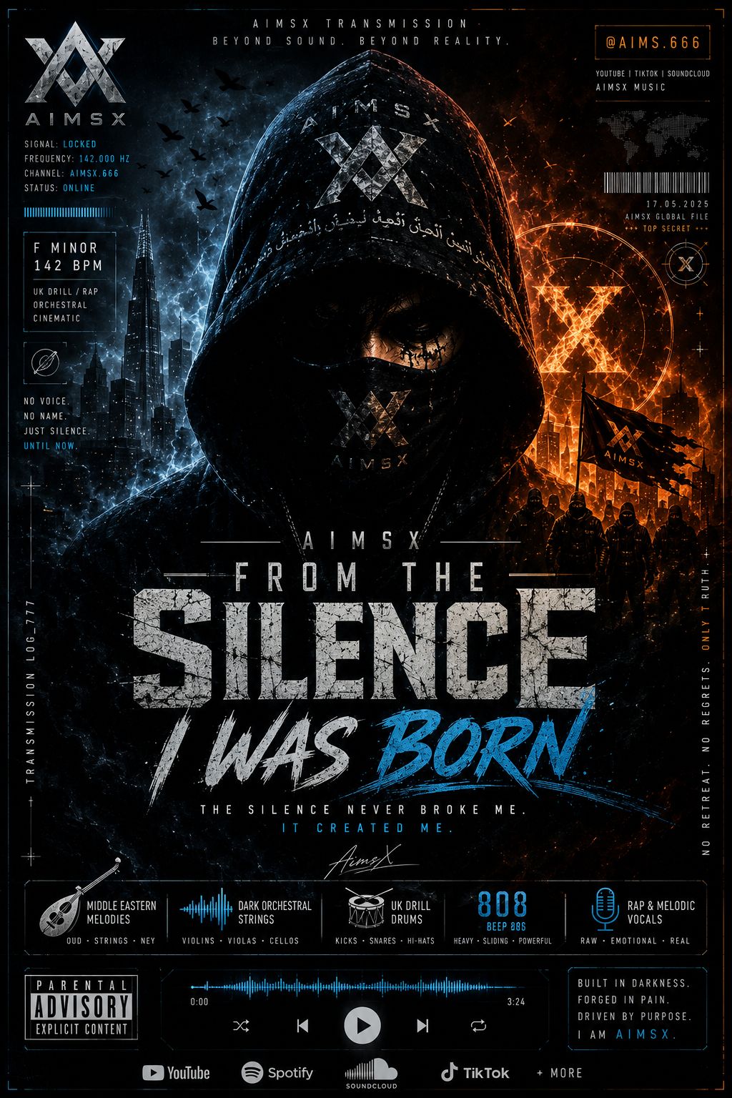 From The Silence I Was Born // AIMSX artwork