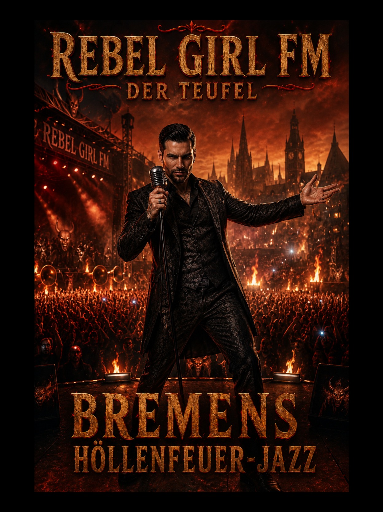 Rebel Girl FM - Bremens Höllenfeuer-Jazz artwork