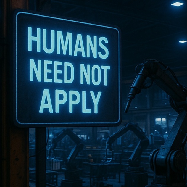 Image for Humans need not apply