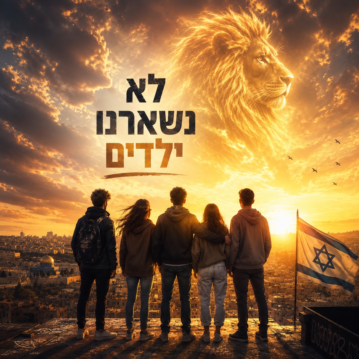 לא נשארנו ילדים artwork