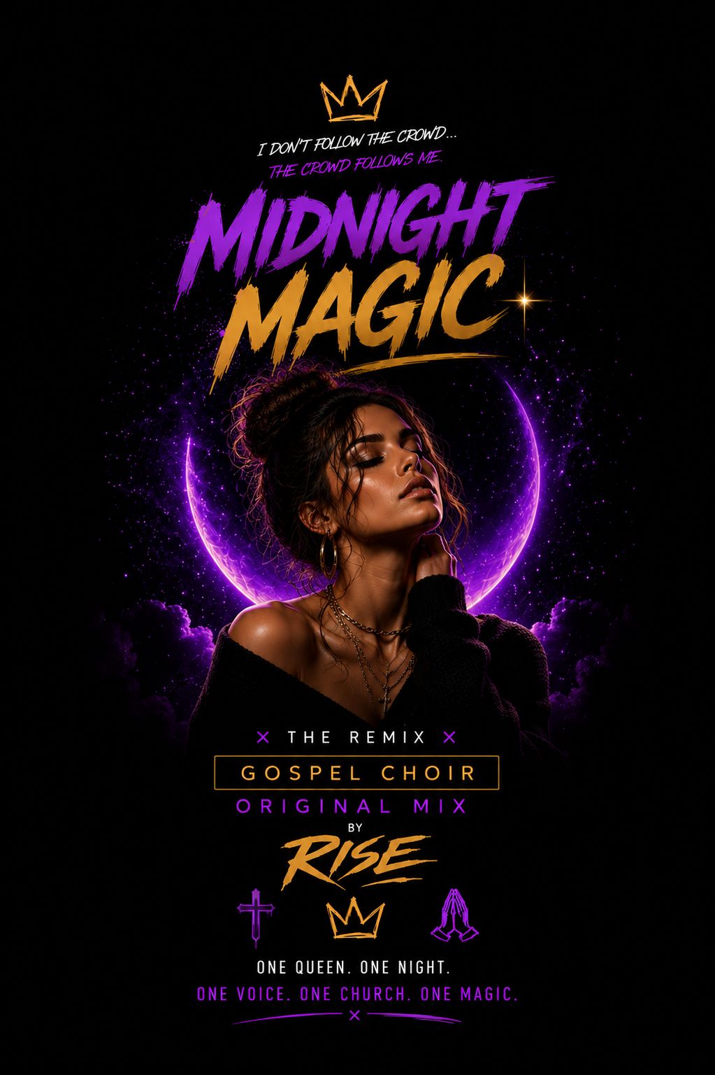 Midnight Magic (Rise Original Diva Vocal Gospel House Swing Mix) artwork